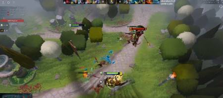 Live-panustamine veebis Dota 2